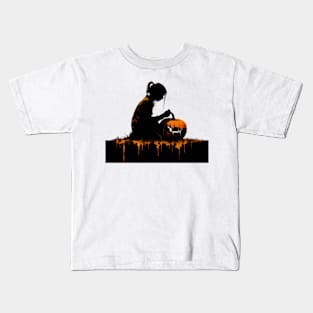 I Missyou pumpkin Kids T-Shirt